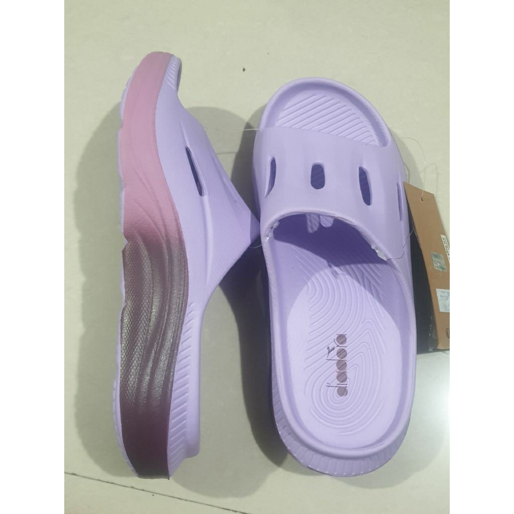 sendal diadora wanita sendal warna ungu wanita size 39
