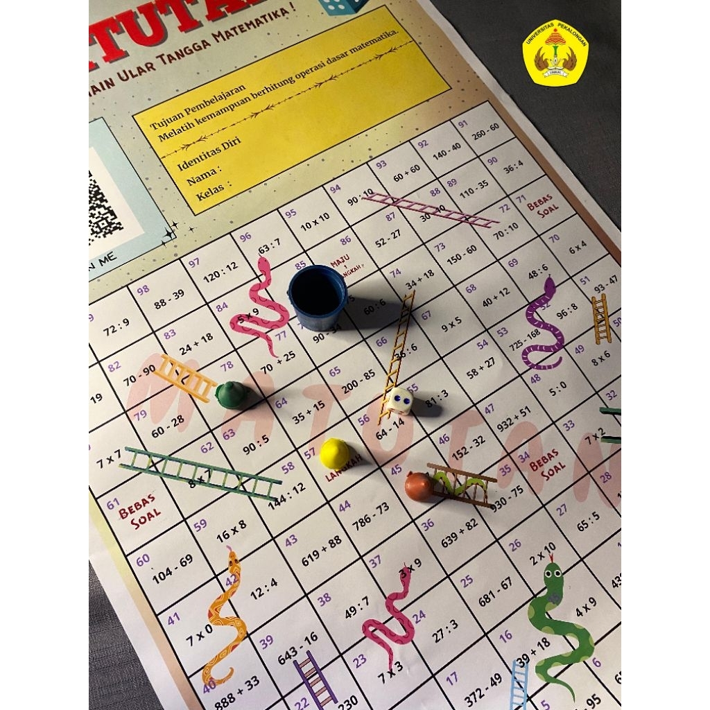 Ular Tangga Matematika (MATUTANG) Operasi Hitung