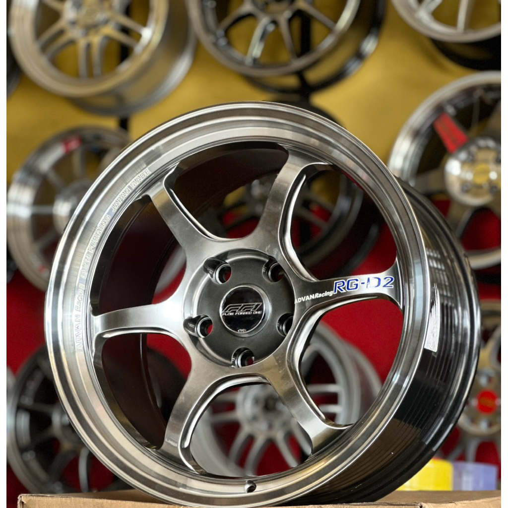 Velg Advan Rgd2 Proracing R18 Pcd 5x120 Kondisi Baru