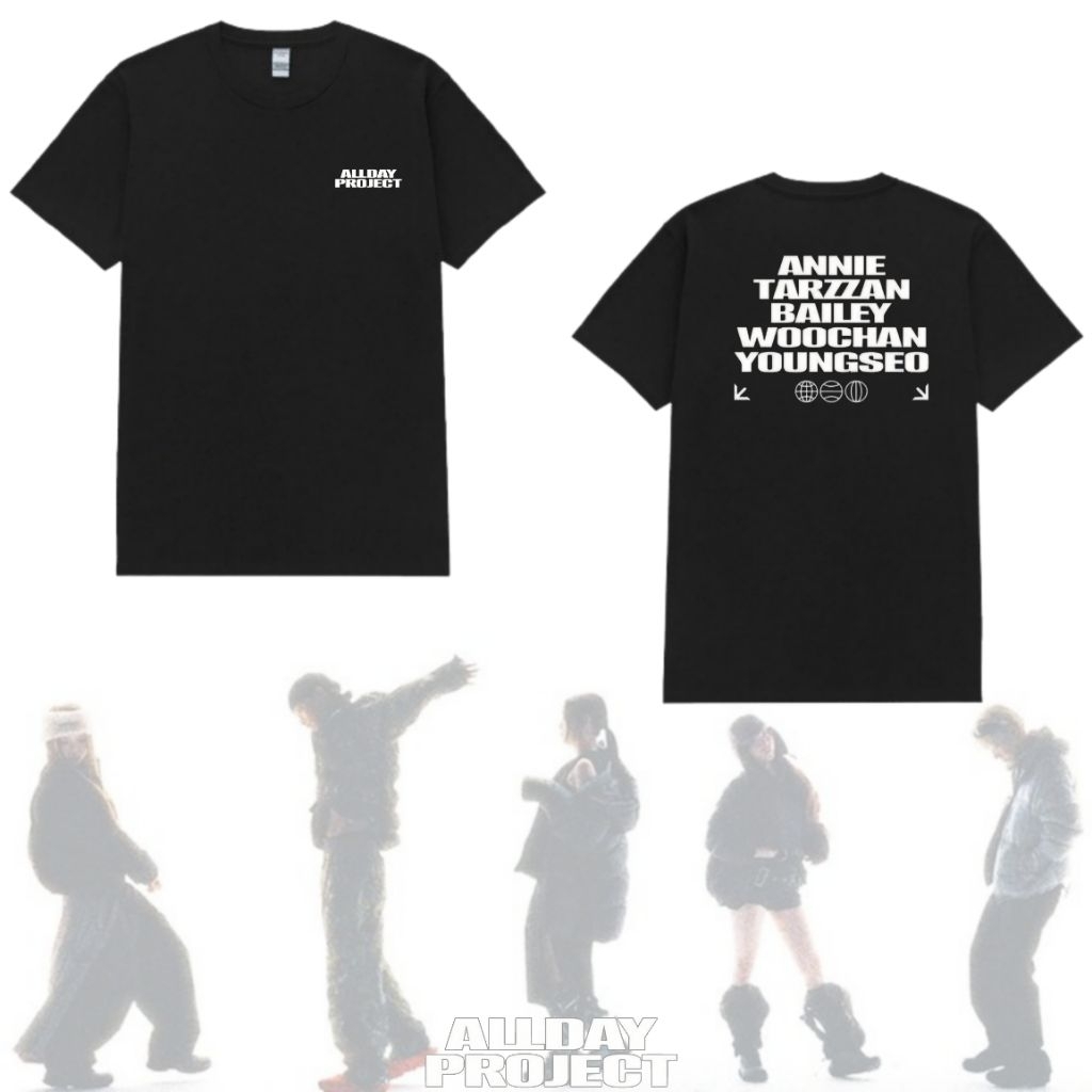 Dearyou - Kaos Kpop All Day Project Member | Baju All Day Project Annie Tarzan Bailey Yoochan Youngs