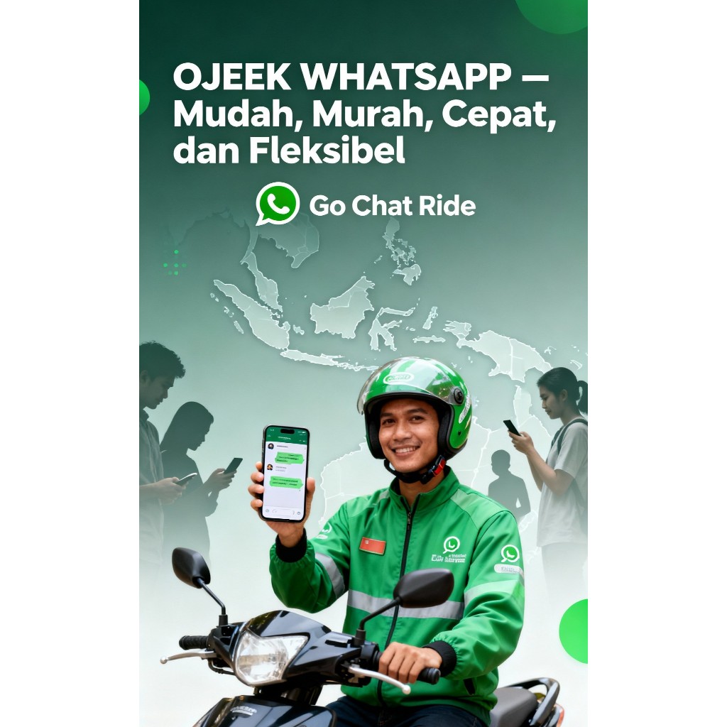 Souce Code Aplikasi Ojek Onine WA Seluruh Indonesia