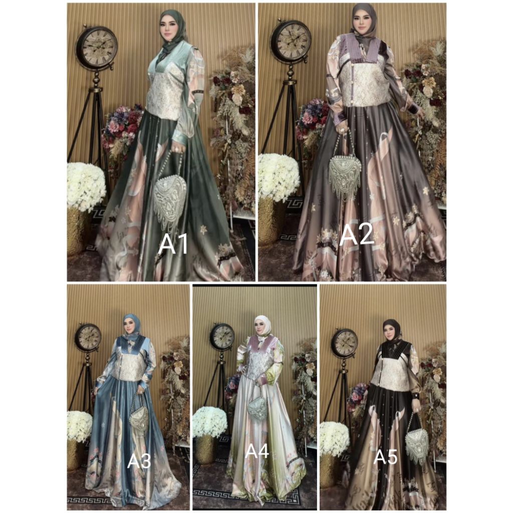 gamis syar'i ucl windes premium