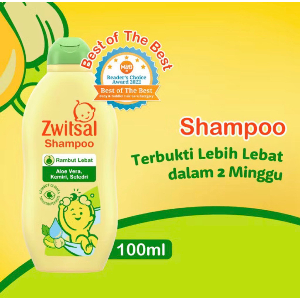 Zwitsal Shampoo 100ml