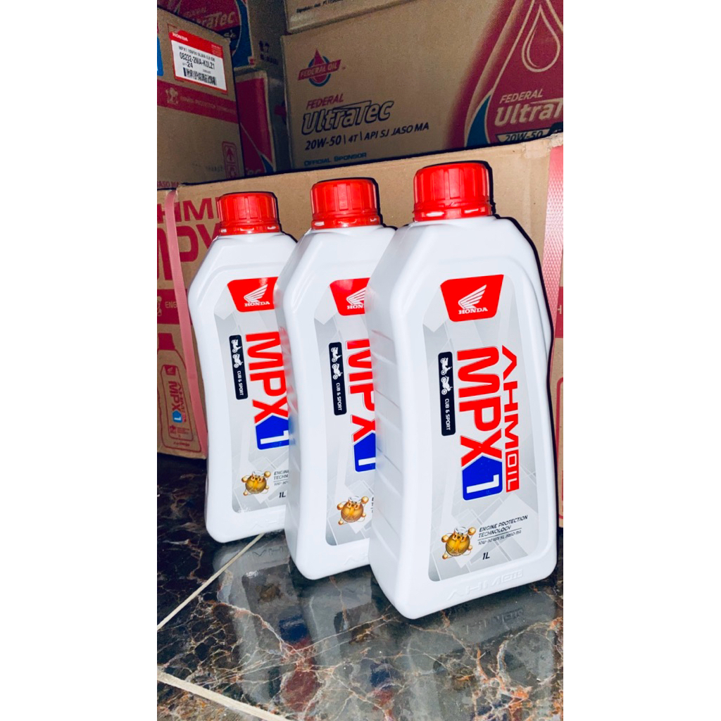 Grosir (3PCS) Oli AHM MPX1 1LT