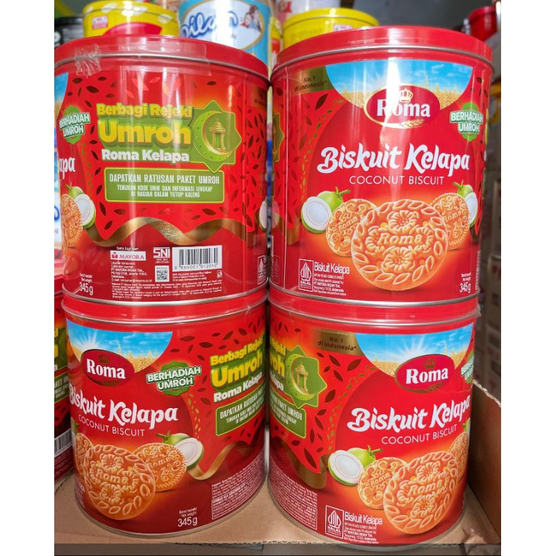 ROMA KELAPA KALENG KARTON ISI 6