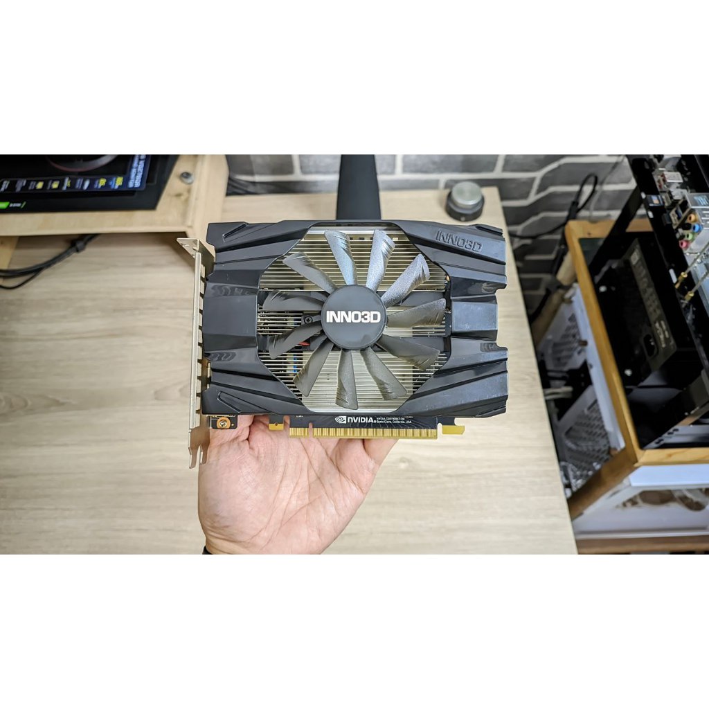 Inno3D GTX 1650 COMPACT GDDR6 Non Pin Power LikeNew Terawat Istimewa