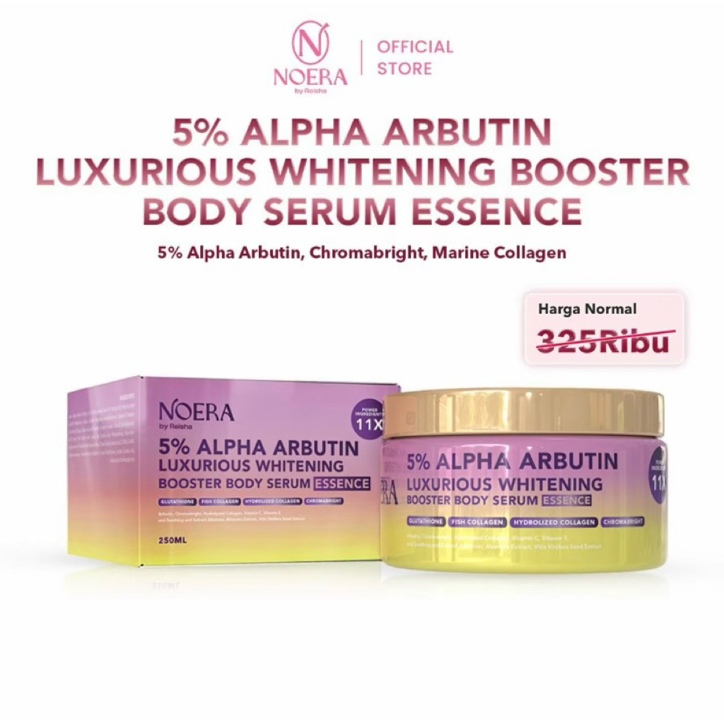 [100% ORI] HB DOSTING NOERA ALPHA ARBUTIN LUXURIOUS WHITENING BOSTER