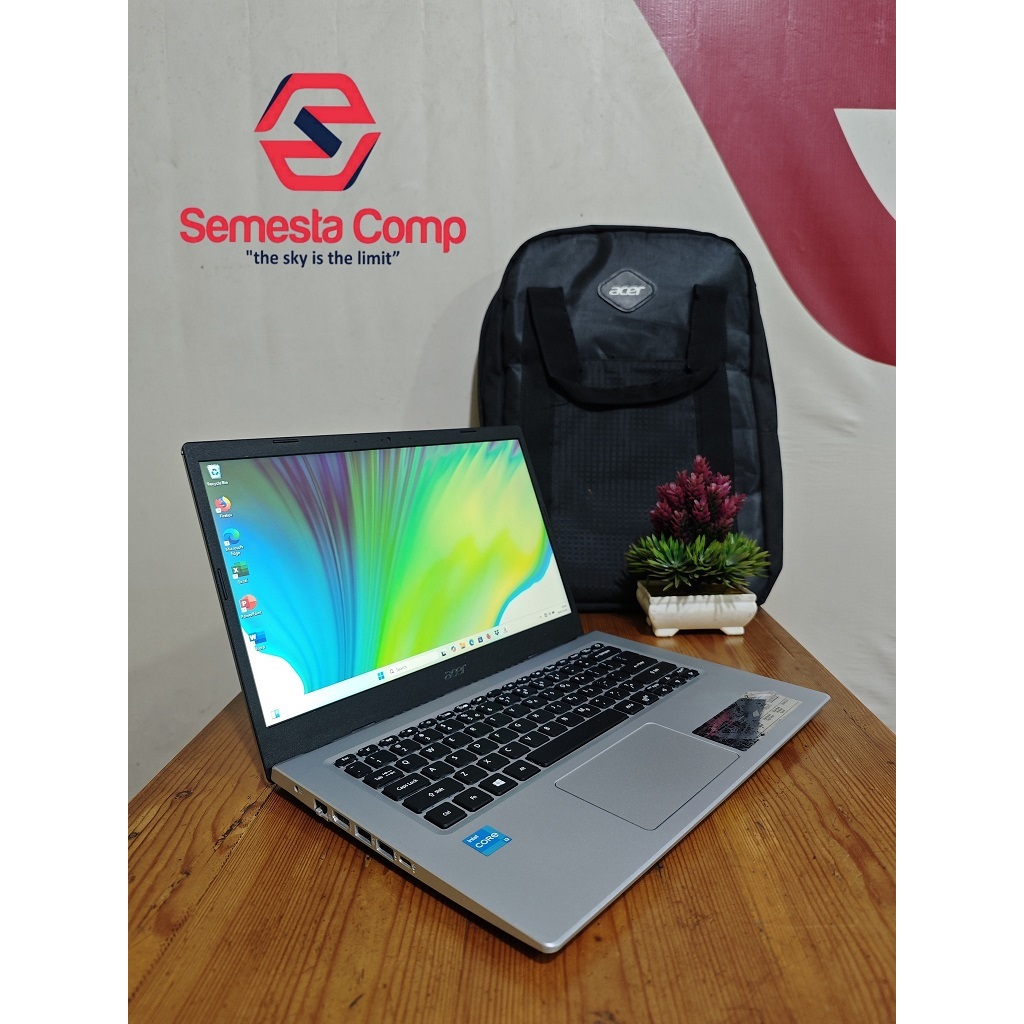 ACER INTEL CORE I3-11TH TURBO UP TO 4.10GHZ RAM 4/512GB FASTBOOTING ACER ASPIRE 5 A514-54-33WF