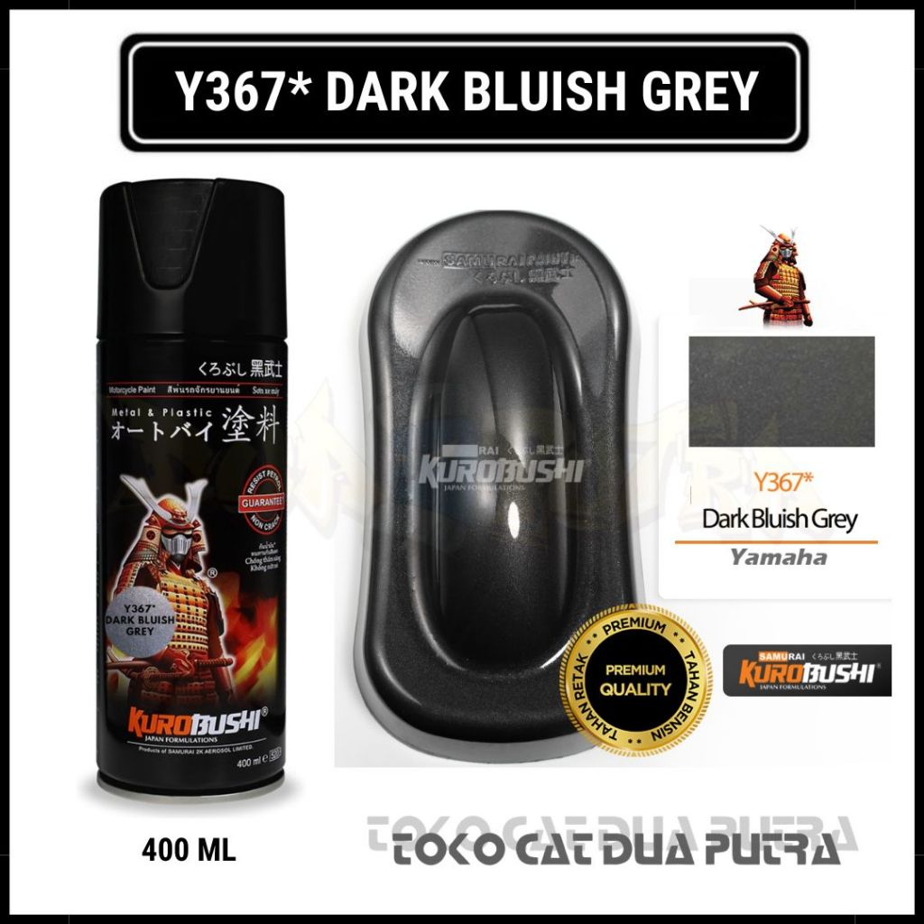 Cat Semprot Samurai Paint Y367 Dark Bluish Grey