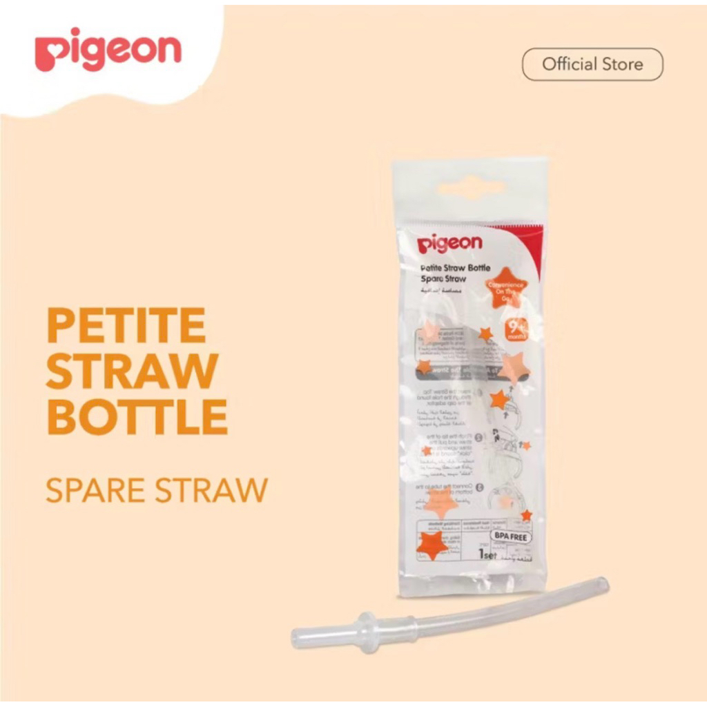 Pigeon Straw Sedotan Pigeon Petite  Sedotan Magmag / sedotan pigeon Pipet Replacement Straw Karet Pi