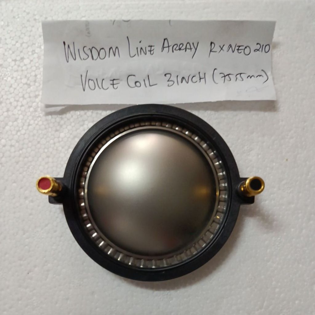 Spull tweeter wisdom line array RX NEO 210 / 75.5mm / 3inch neo