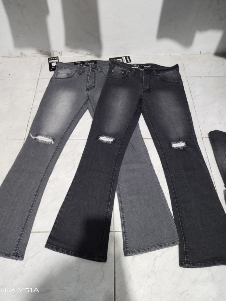 Celana Jeans Cutbray Pria | Celana Jeans Panjang Pria Cutbray | Celana Jeans Denim Cutbray Street