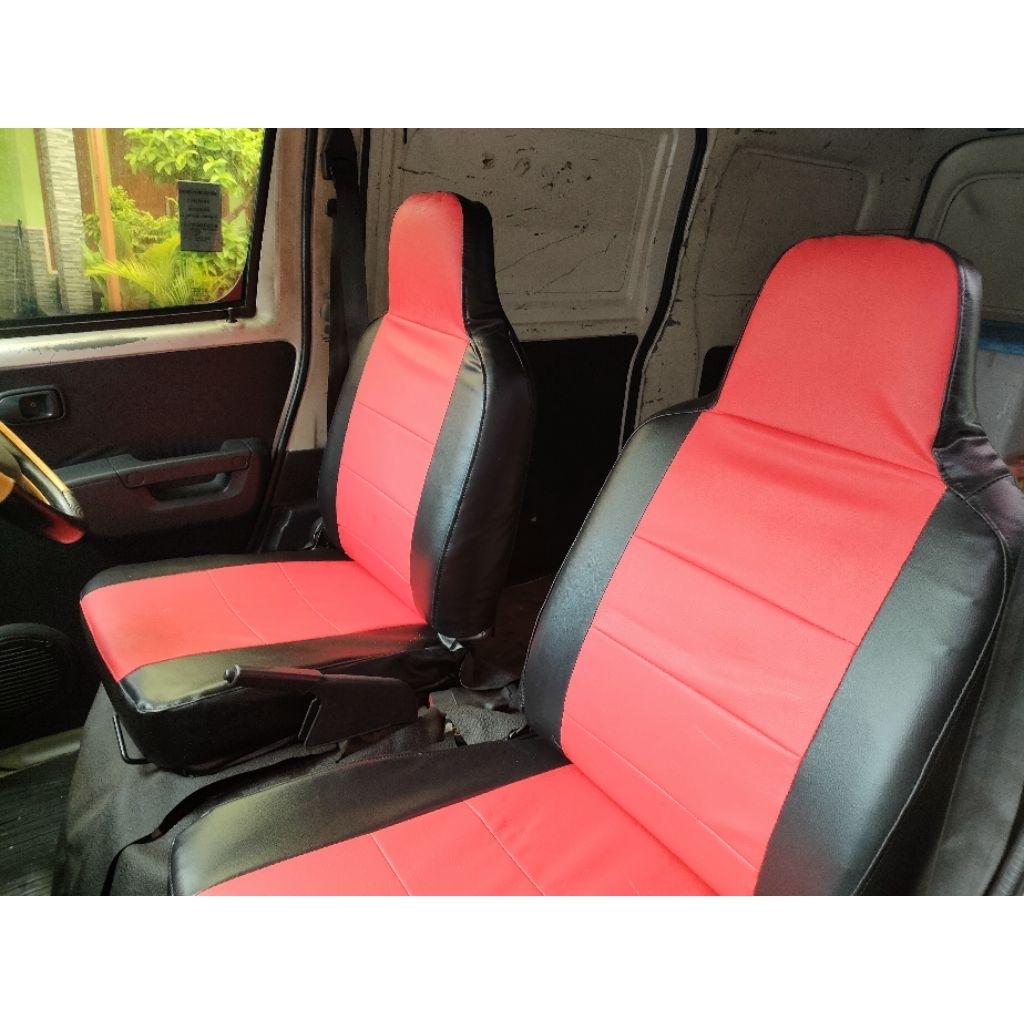 Sarung Jok Calya Sigra bahan Ferrari