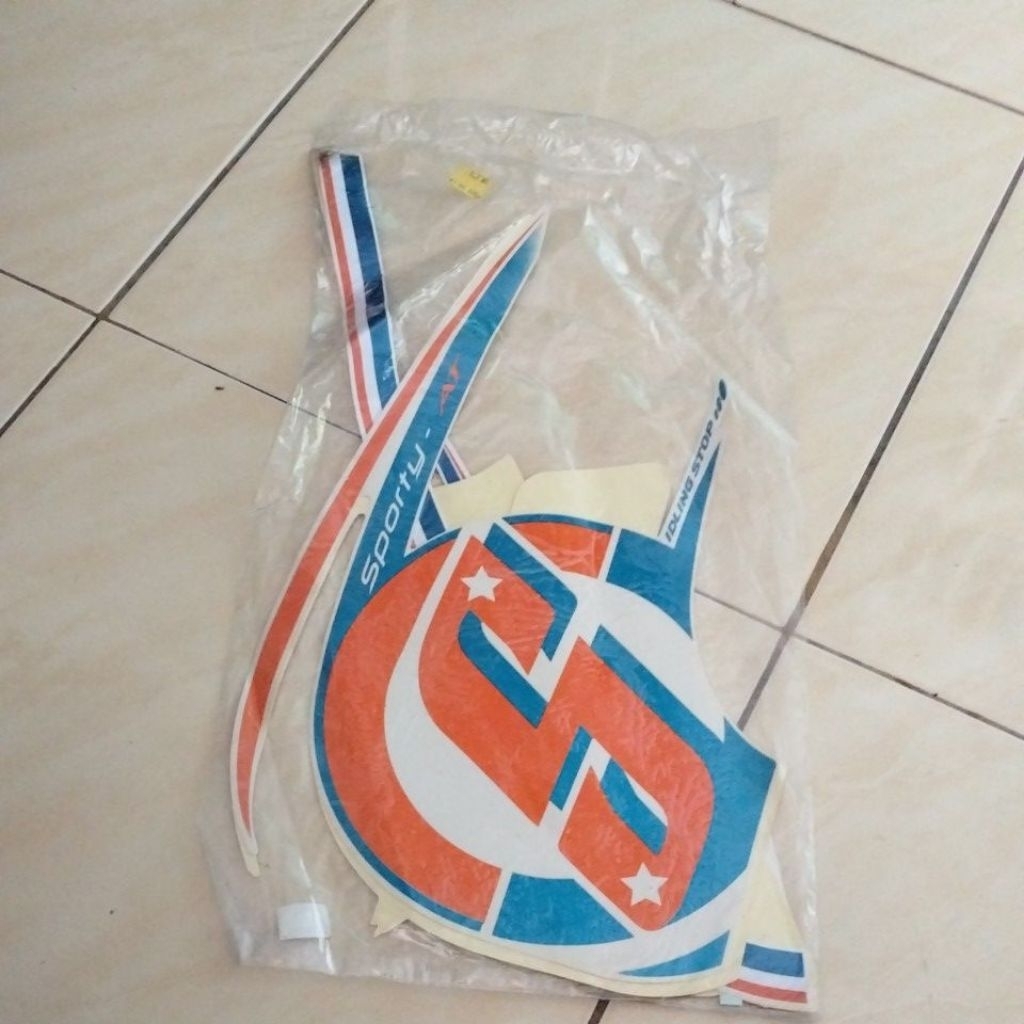 Lis/striping motor Scoopy tahun 2015