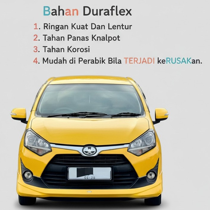 [READY] Bodykit Agya 2017-2019 Trd Bodi Kit Body Kit