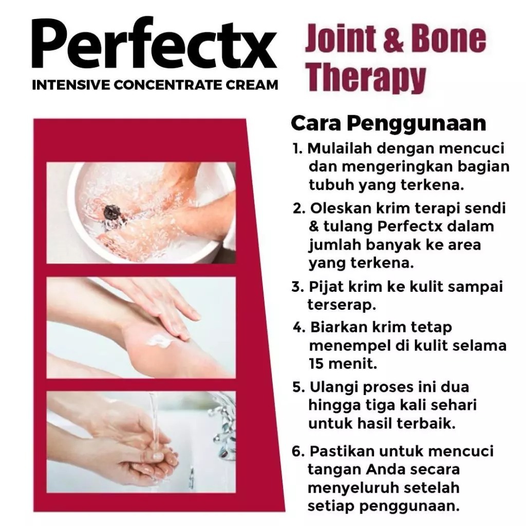 PERFECTX INTENSIVE CREAM ASAM URAT TERAPI SENDI ORIGINAL