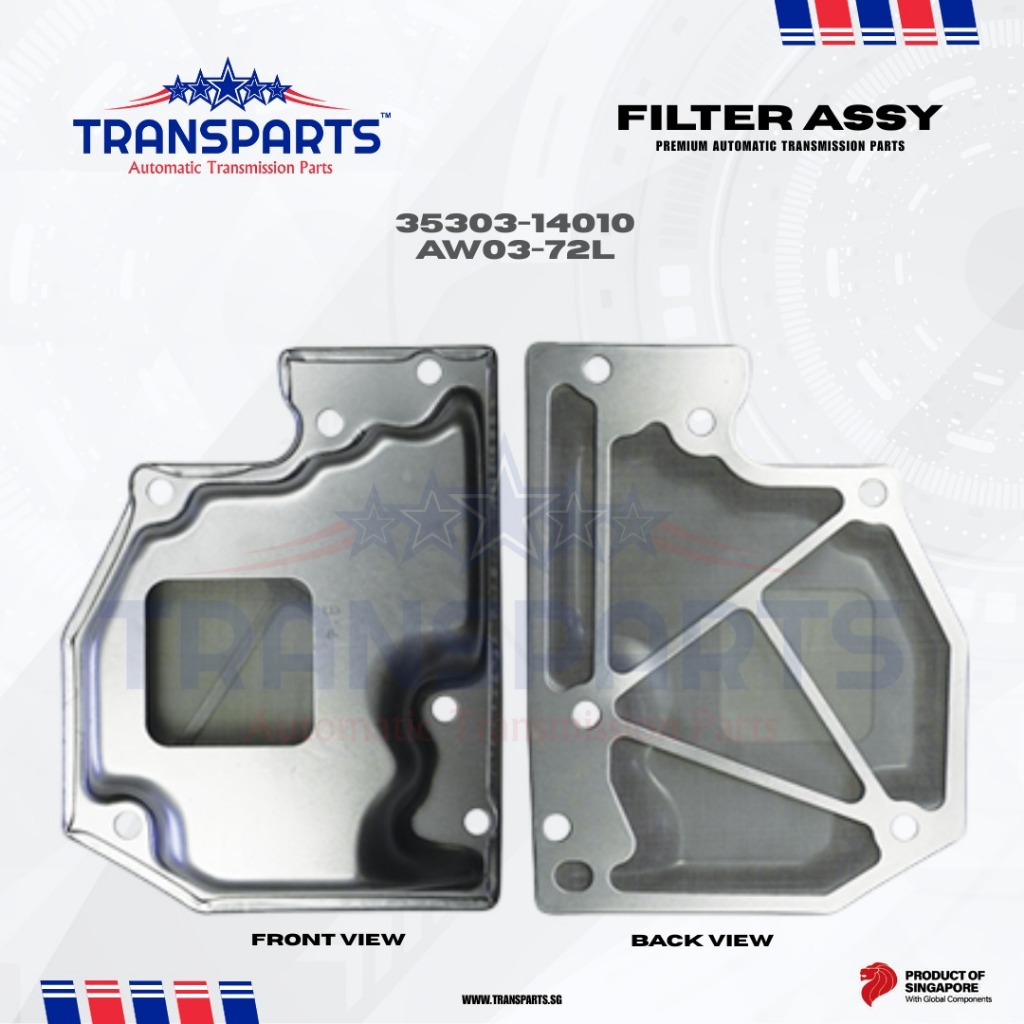 Transparts Oil Filter Strainer Saringan Oli Matic Matik Transmisi Transmission AW 03-72L 03-71L 03-7
