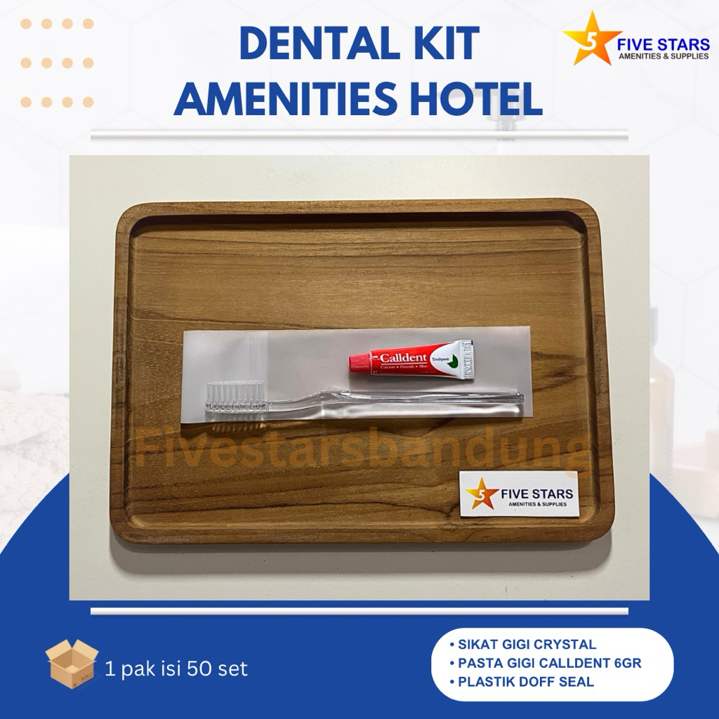 Dental Kit Keperluan Amenities Hotel Lengkap Praktis