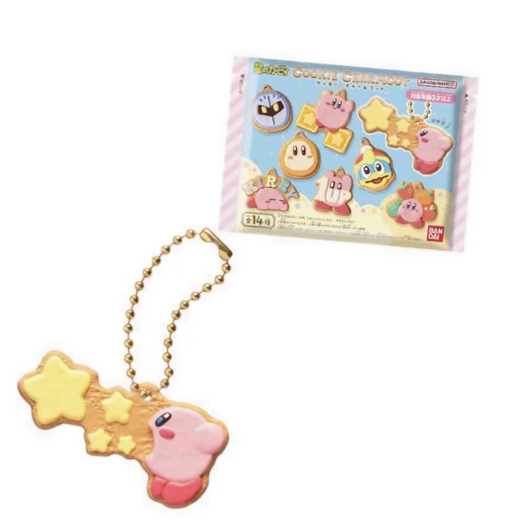 [READY] BANDAI CANDY - KIRBY COOKIE CHARMCOT Gantungan Keychain