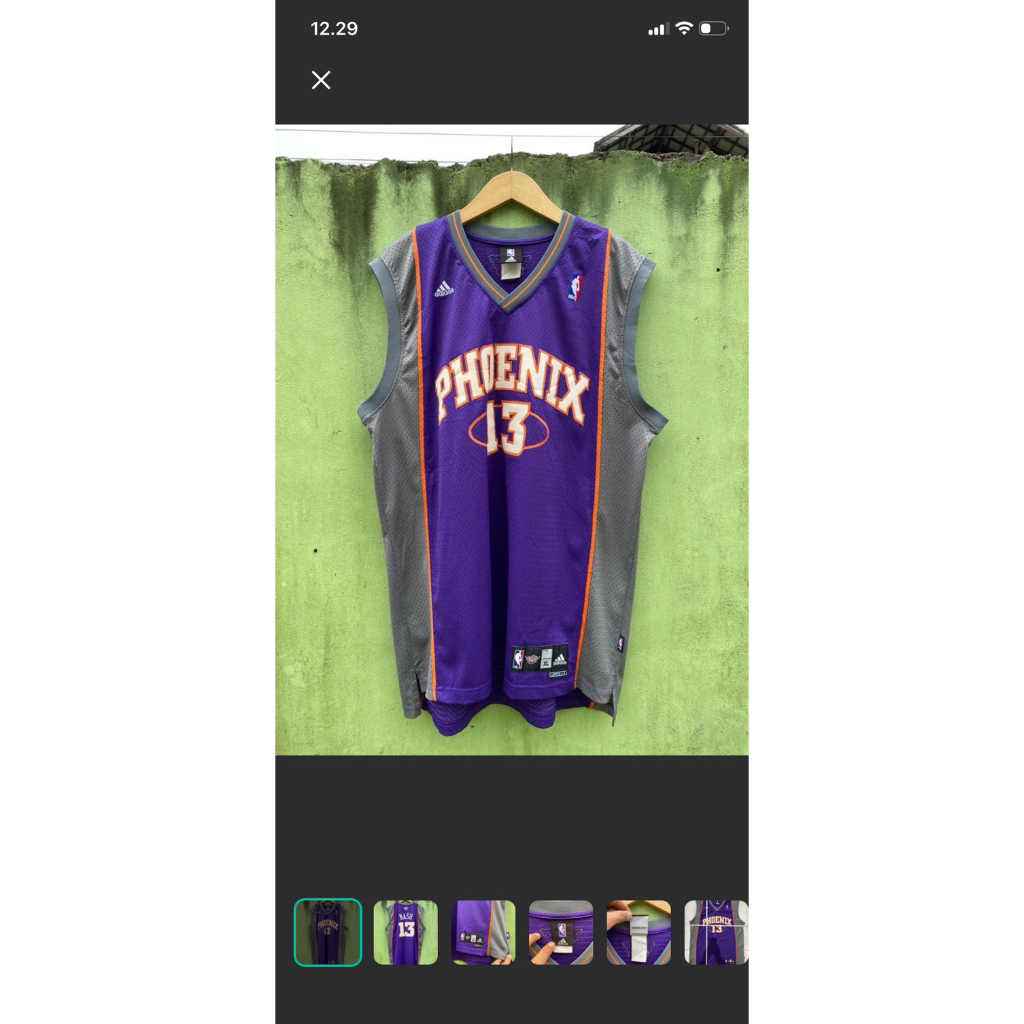 Adidas NBA Phoenix Suns Steve Nash #13 Authentic Jersey