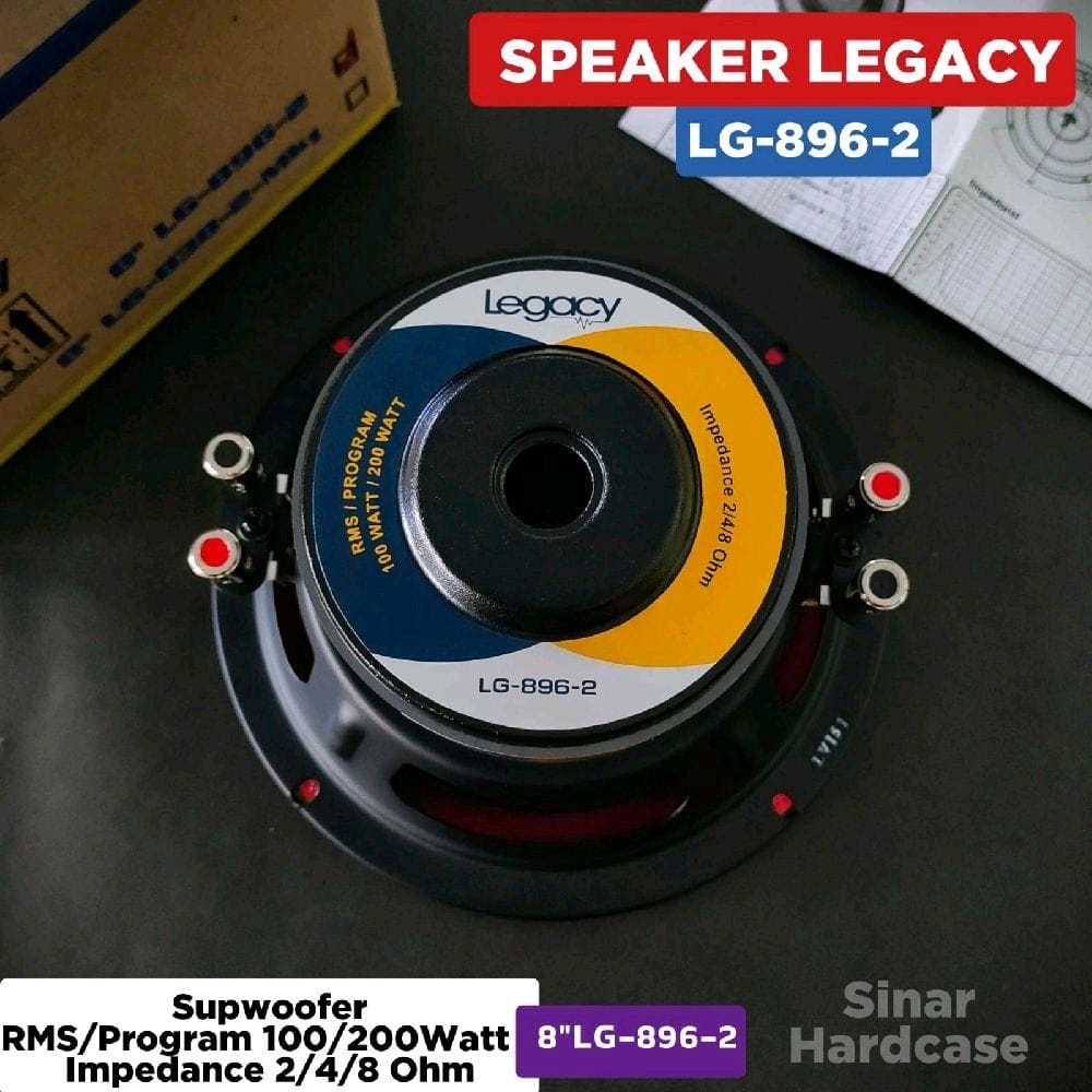 Speaker sub woofer 8 inch legacy 8 LG8962 Subwoofer