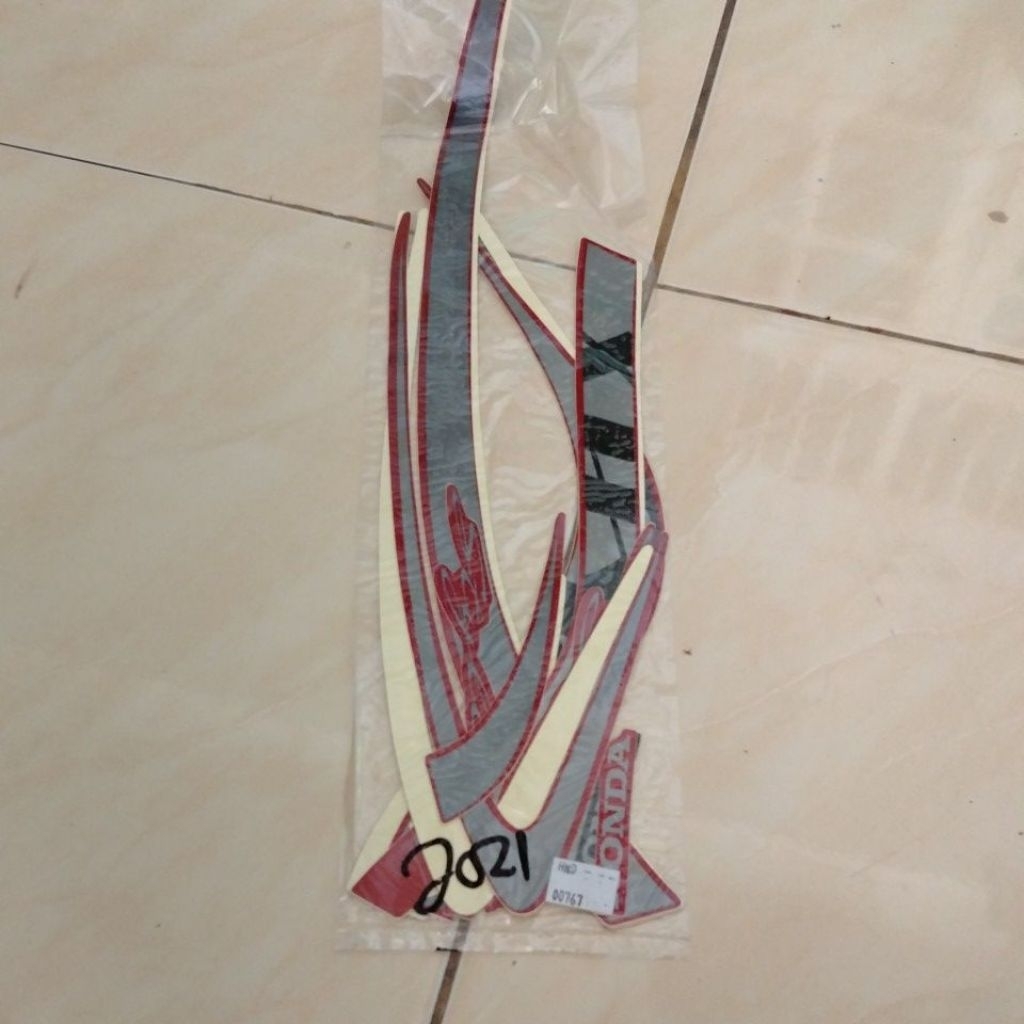 Lis/striping sepeda motor  Scoopy tahun 2021