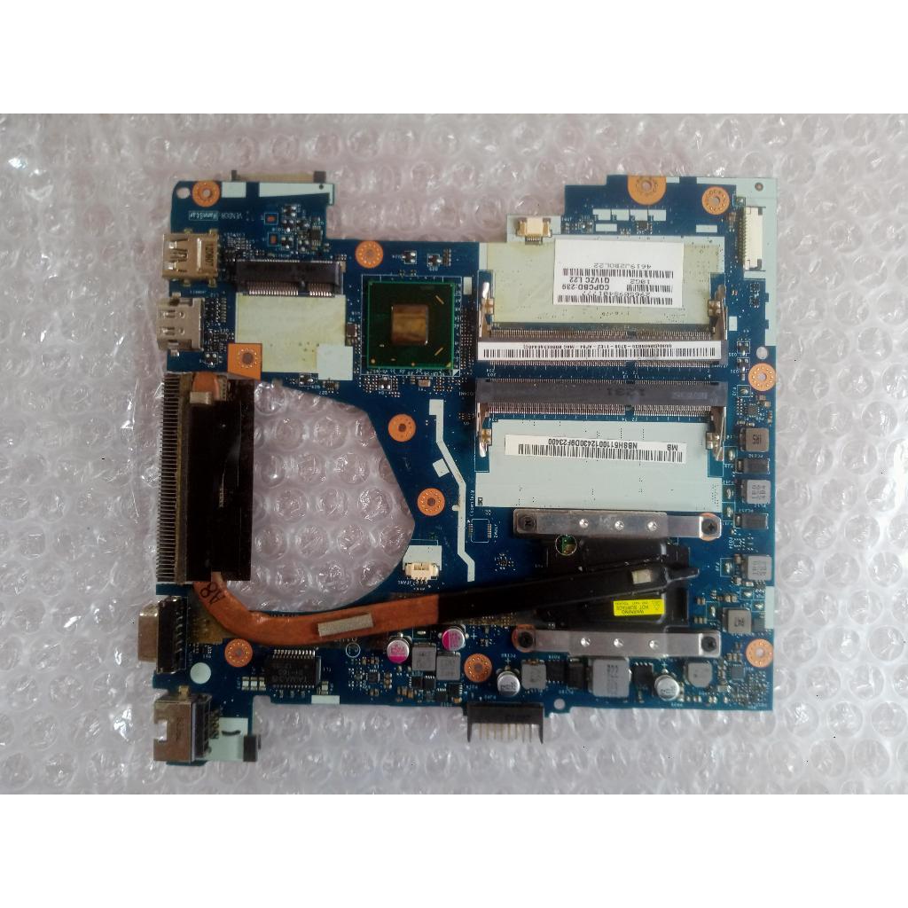 MOTHERBOARD MAINBOARD LAPTOP ACER ASPIRE ONE 756 intel cELERON B847 LA-8914P REV 1.0