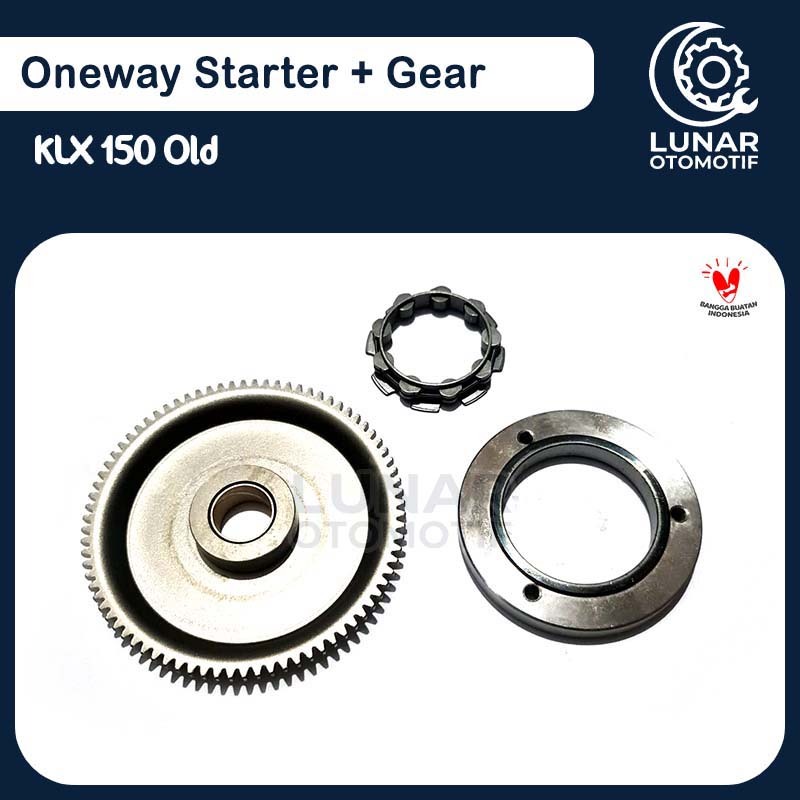 Rumah Gear Stater Besar One Way Komplit Kawasaki KLX150 KLX 150 S L G