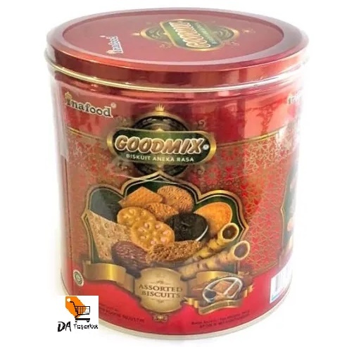 Goodmix Assorted Biscuit Kaleng 250gr | Biscuit Kaleng Goodmix 250gr