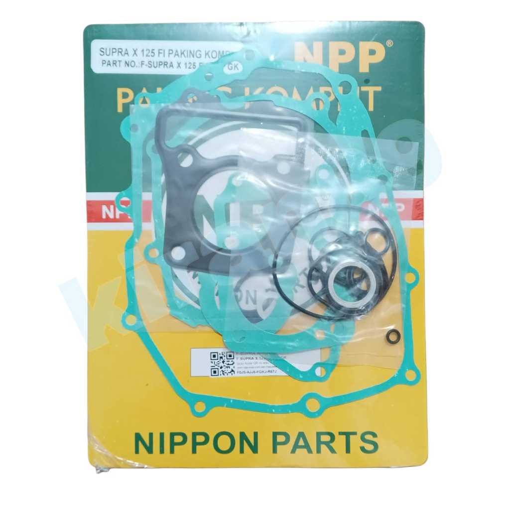 Paking fullset Supra X 125 Fi / Supra x 125 helm in Npp