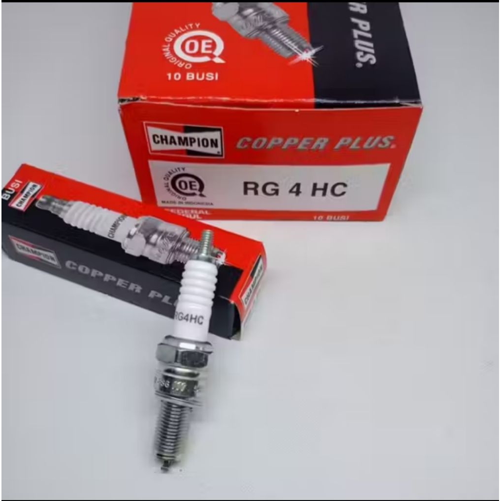 Busi Motor Champion RG4HC Motor Honda Karisma Beat Vario 125 Supra X 125 Original