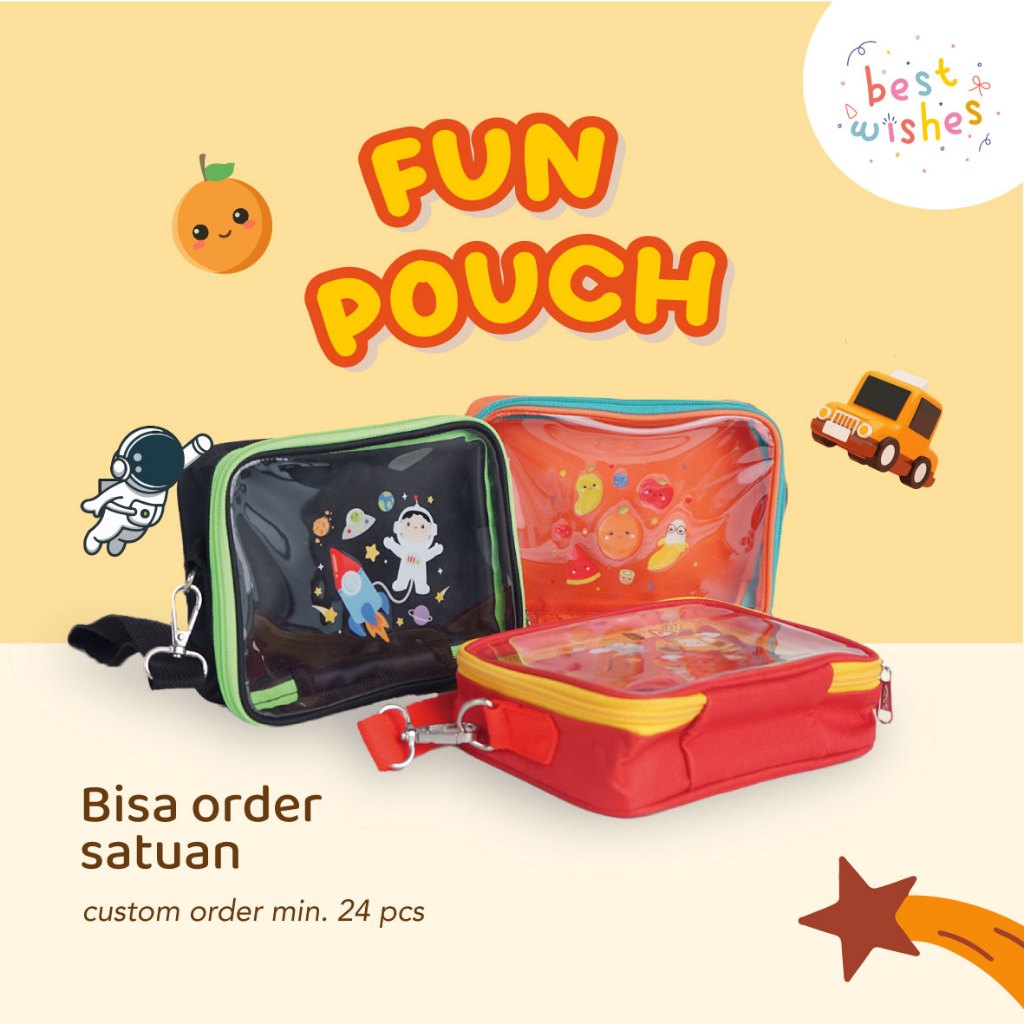 Fun Pouch - Pouch Mika Tas Anak