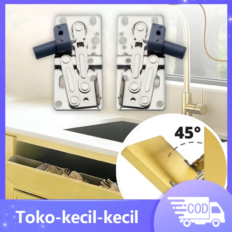 Engsel Rangka Penyangga Pintu Kabinet Wastafel /Engsel Pintu Lemari Dapur