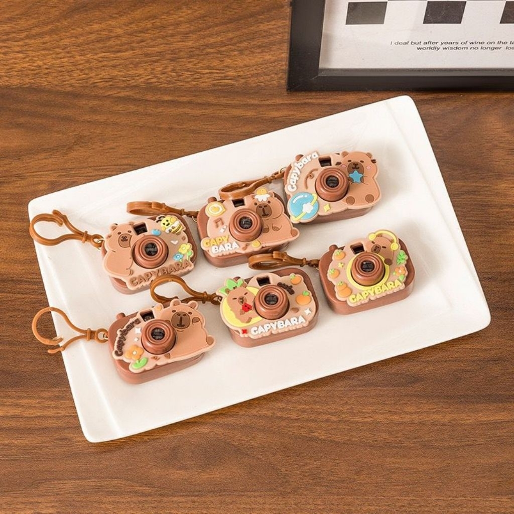 Mainan Edukasi Anak Kamera Mini Capybara Proyektor