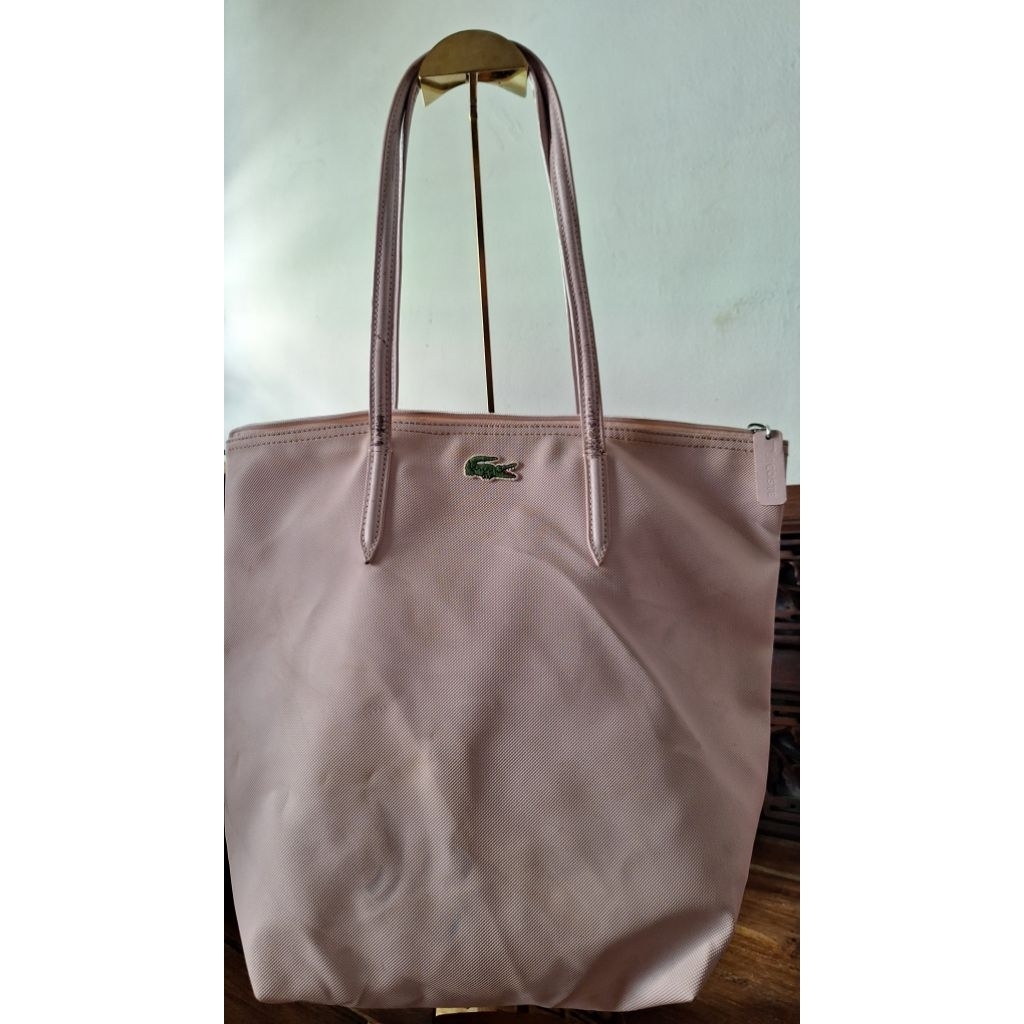 LACOSTE - Shoulder Bag Tote Bag Tas Bahu SoftPink