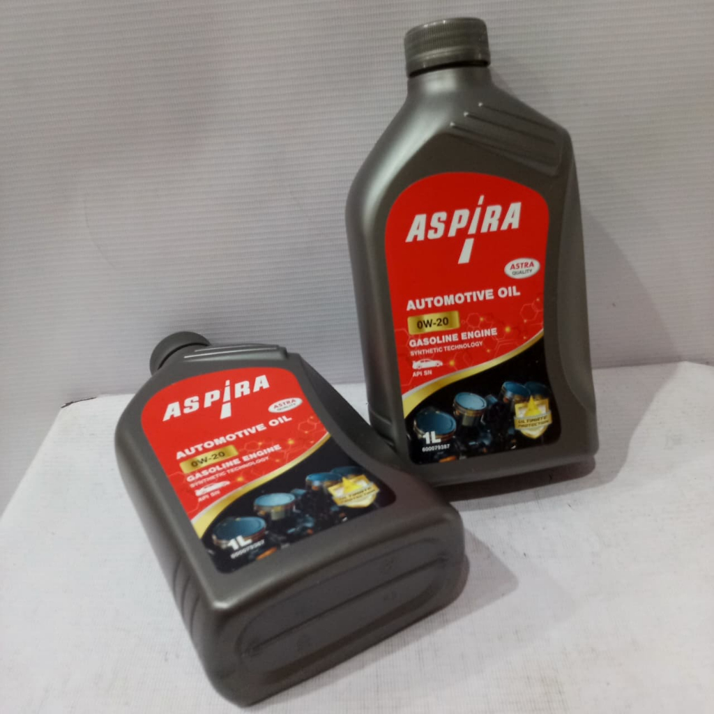 Aspira Oil 0W-20 Oli Mesin Mobil Sintetik Bensin SAE 0W-20