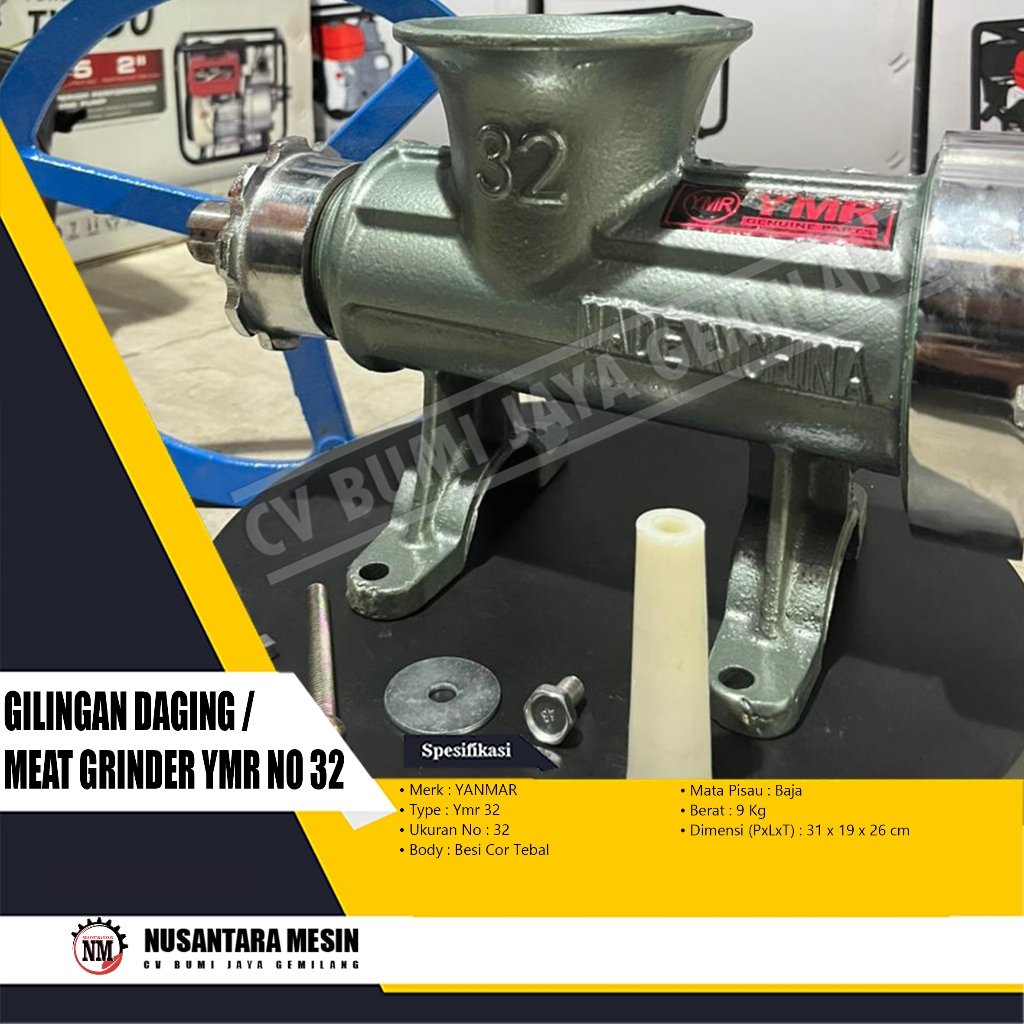 GILINGAN DAGING / MEAT GRINDER YMR 32 STAINLESS