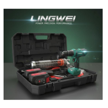 ALAT GREASE SEMPROT ELECTRIC GREASE GUN 4.0Ah 21V Rechargeable Lithium Battery Cordless