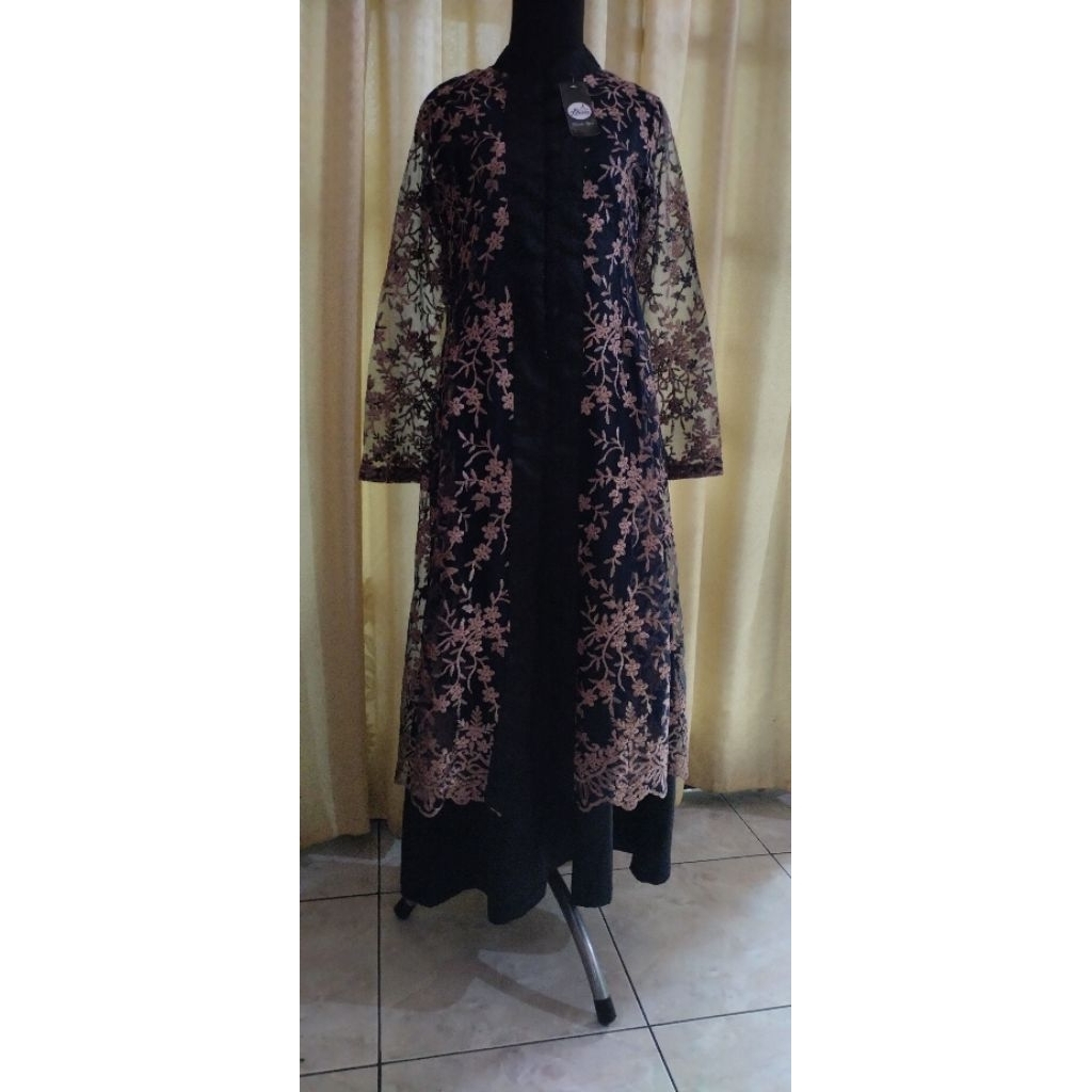 Gamis + Outer Brokat