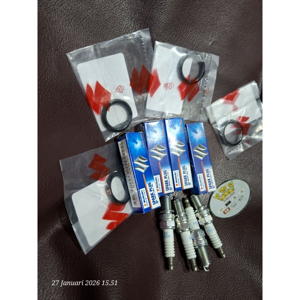 ORING + BUSI KARIMUN WAGON R ASLI