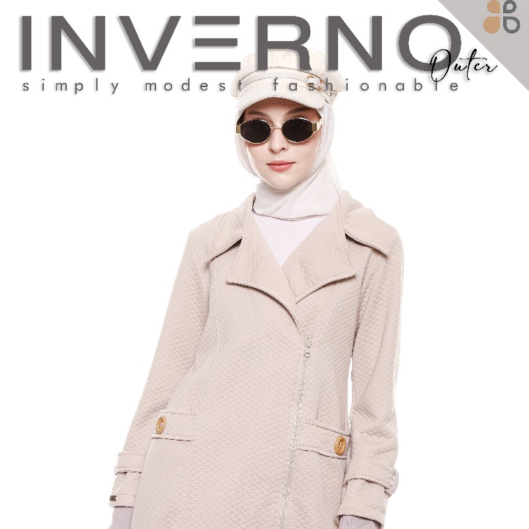 (100% Ori) Nubua Inverno Outer Muslimah Premium – long Outer untuk Umroh & Haji di suhu dingin