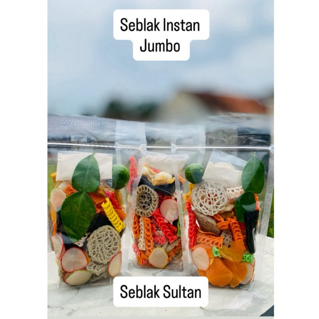 SEBLAK INSTAN KOMPLIT EXTRA PEDAS JUMBO VIRAL seblak instan premium enak banget
