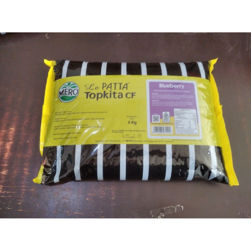 Selai Mero rasa Blueberry 5kg