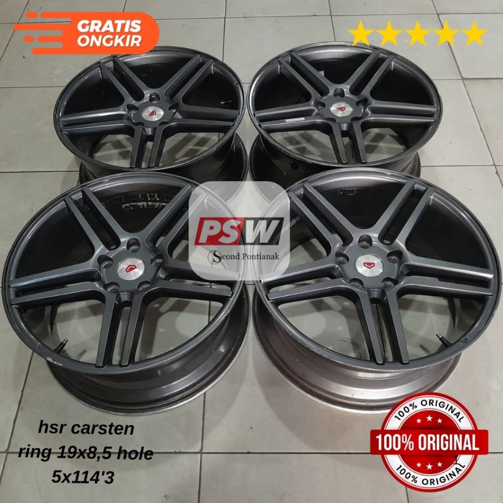 velg mobil second ring 18 pcd 5x114 velg mobil vossen