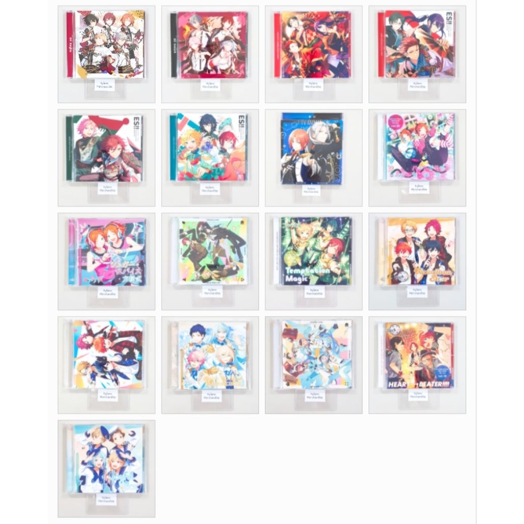 [CEK DESC] Ensemble Stars CD Album (Ada CD kecuali Switch A)