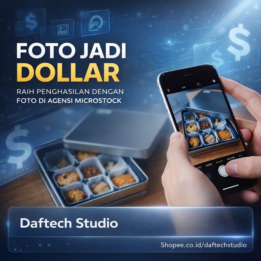 Full Materi E-Course Foto Jadi Dollar