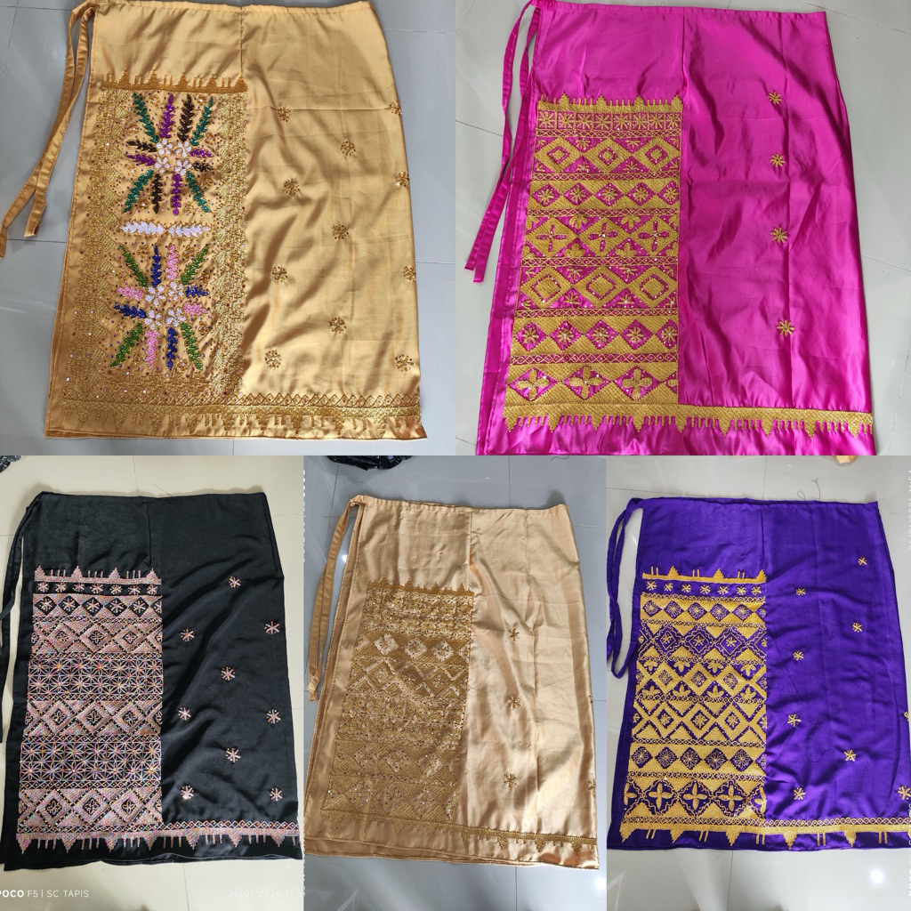 Rok lilit tapis lampung