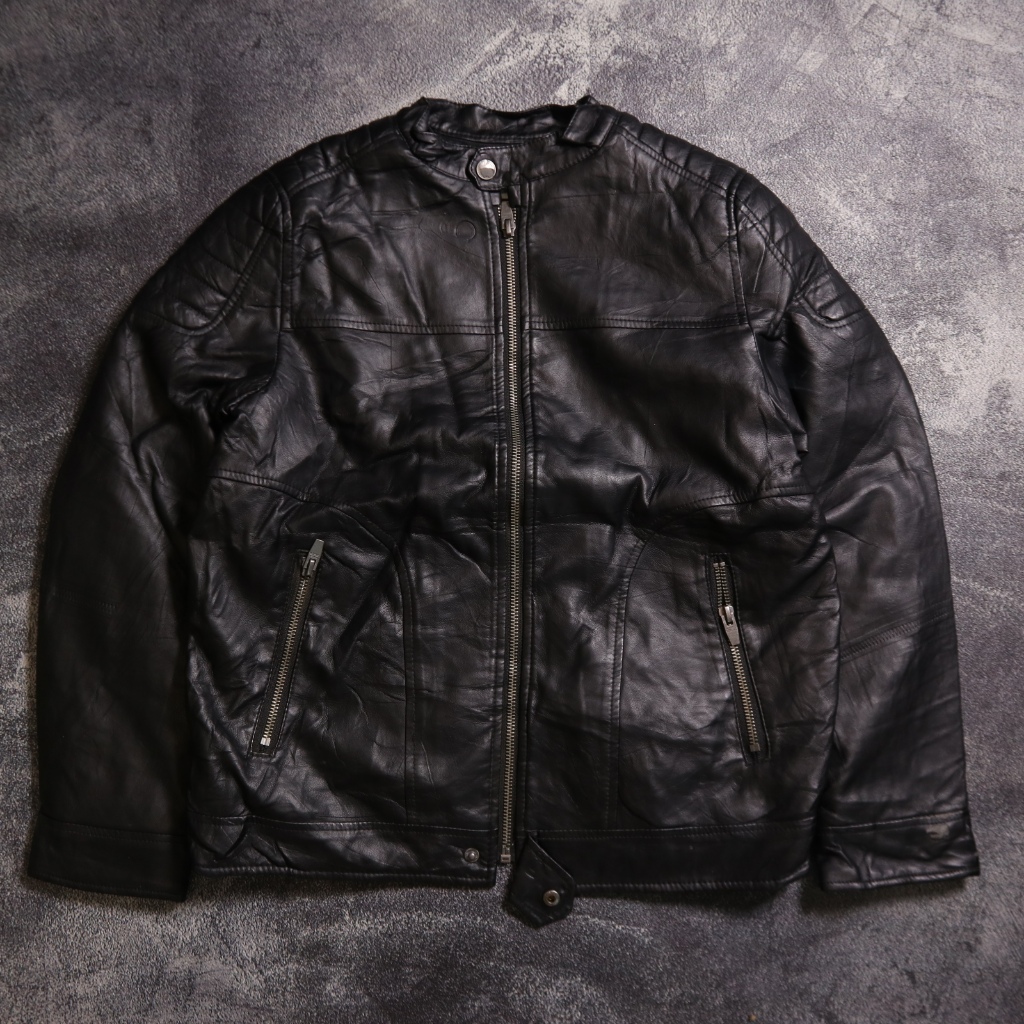 JAKET ZARA LEATHER KIDS AN159 SIZE ANAK 150