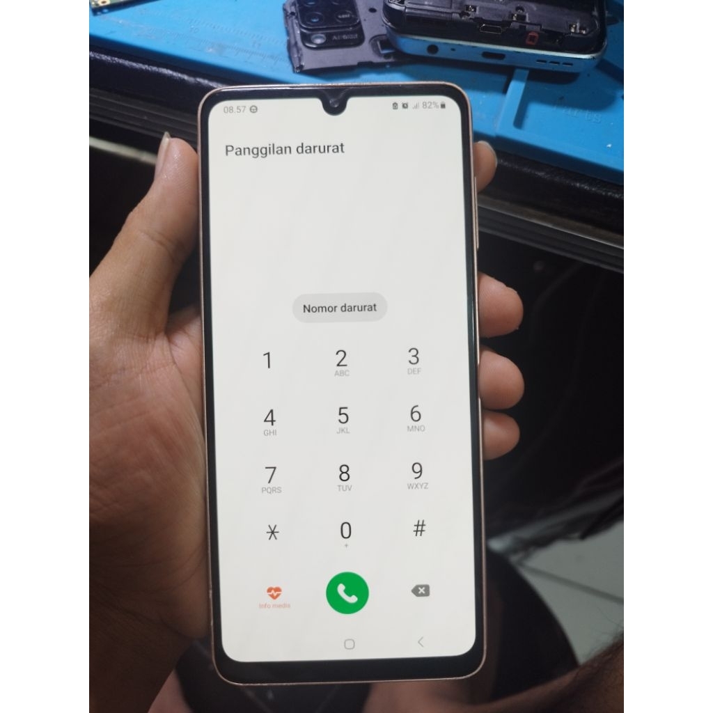 lcd samsung a33 5g copotan normal