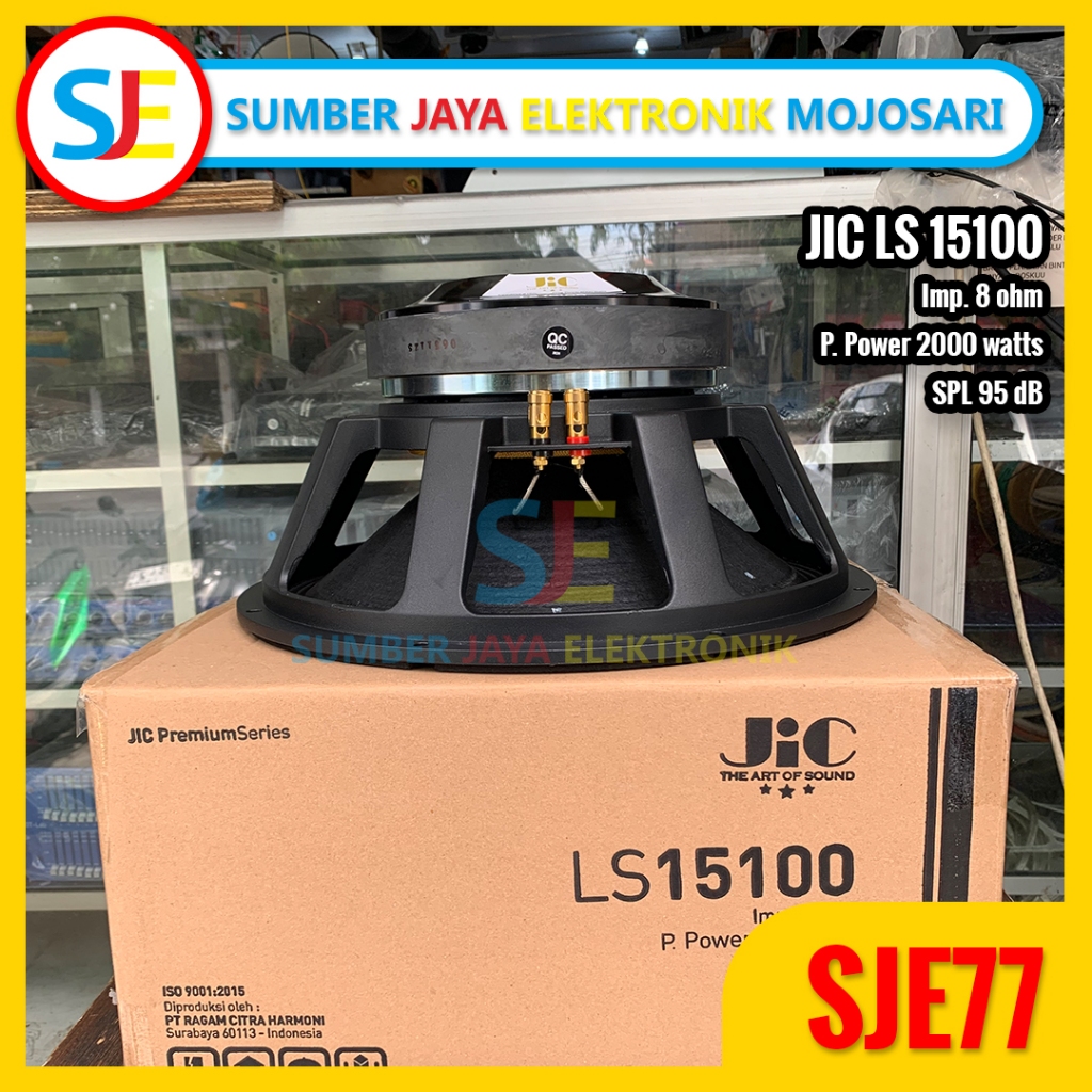 Speaker JIC 15 Inch LS 15100 / Speaker 15 inch JIC LS15100